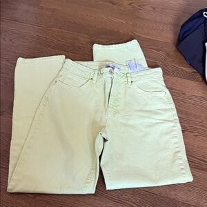 Light green Zara jeans!